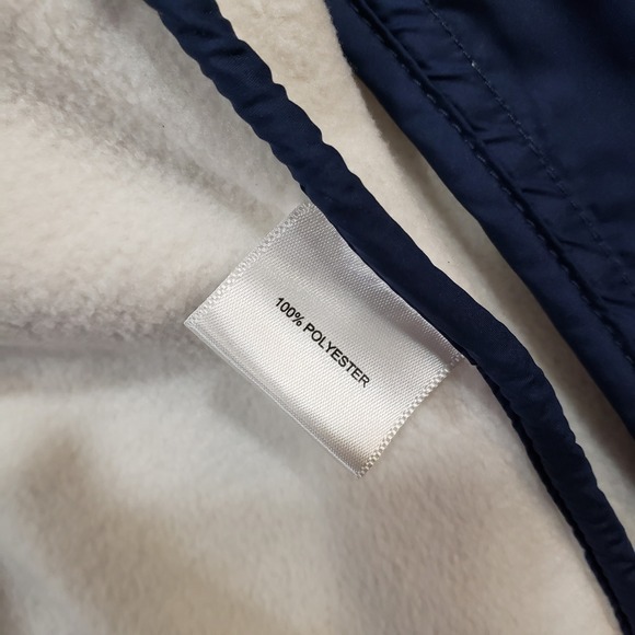 Peter Millar Seaside Fleece Vest Mens Large White Spanish Oaks Acorn - Picture 14 of 15